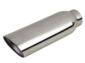 Auspuff-Endrohr, Edelstahl, poliert. Porsche 944 / 924 - 1620706000 - 1620706000