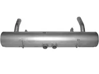 Exhaust muffler / silencer rear box. Porsche 356B/C / 912 USA - 61611101005, 61611101005S, 92.311S, 92311S, 1620606700 - 92.311S, 1620606700