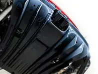 Rear bumper lower guard in carbon for 992 GT3 look bodykit