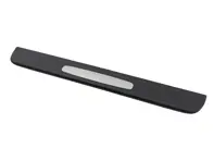 Side Sill Trim Black Plastic with Logo. Porsche 997 Turbo - 99755130311A03, 99755130311