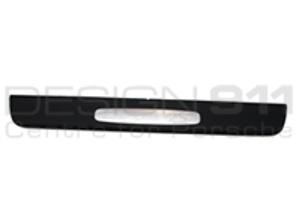 Side Sill Trim Black Plastic with Logo. Porsche 997 Turbo - 99755130311A03, 99755130311
