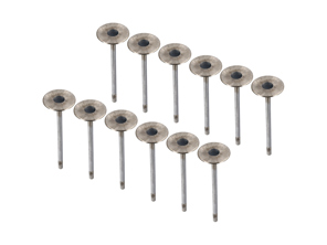 Engine cylinder head exhaust valve kit. Porsche 981 Boxster Spyder / 981 Cayman GT4 / 997.2 / 991.1 - 9A110532002 - 503VA32007000