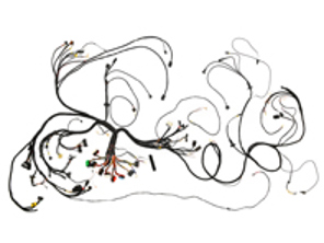 Faisceau électrique habitacle. Porsche 968 Coupé LHD - 96861206066