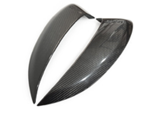 Seitliche Lufthutzen, Kohlefaser. Porsche 981 Cayman GT4 - 981504568, 981504567