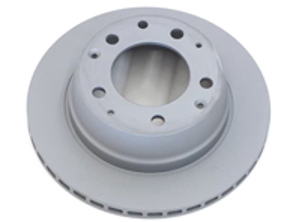 Rotor de disque de frein arrière. Porsche 911 / 930 (OE Part No 90135204114) Standard Coat Z - 90135204114, 460.1009.20 - 460.1009.20