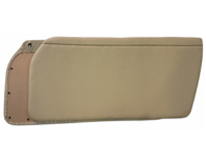 Ensemble de panneaux de porte, Basketwave, en crème. Porsche 914 - 91455501711702, 91455501711, 91455528315