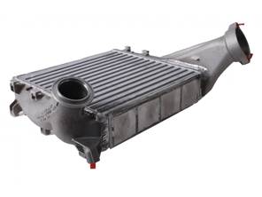 Radiator intercooler Left. Porsche 955 Cayenne turbo S - 95511080341