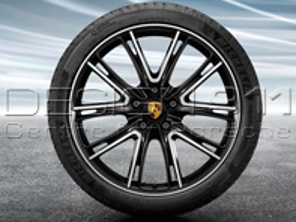 21' Panamera (971) Exclusive Design SCHWARZ Alufelgen & Sommerreifen Original Porsche - 971044660J