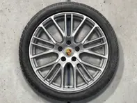 21' Panamera (971) Sport au design exclusif en argent platine Jantes en alliage et pneus d'hiver Porsche d'origine - 971044630P