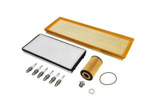 Service maintenance kit for Porsche 996 GT3  Oil, Air Filters,  Spark plugs, + More - 99610090100, 99611013171, 90012301020, 94410719711, 99610722560, 99917019590, 99657221902