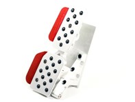 Rennline REV4 3PC Pedal Set Rubber Grip. Porsche 987 / 997 Tiptronic cars - A14.3P6259, A143P6259