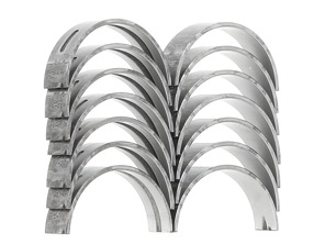 Jeu de roulements principaux de vilebrequin. Porsche 957 Cayenne 3,6 litres / 958 Cayenne 3,6 litres - 95510256103, 95510259106 - I01003015, 071105561A, 071105591C