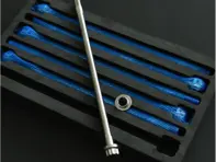 Carter moteur à travers le jeu de boulons, en titane. Porsche 911 / 964 / 993 - 90110117300, 90110116103, 99907000403, 93010117306, 93010117201, 95910117200, 95910117302