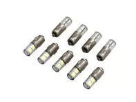 Dash Board LED Bulb Set of 9 BA7S Bright White - 90063110298
