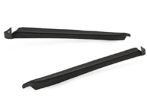 1/4 Innentür-Oberleiste hinten Vinyl. Porsche 911 1972-89 COUPE - 91155509100, 91155509200