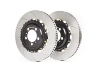 Disco de freno ranurado de 2 piezas DELANTERO. Porsche 992 GT3 / 992 GT3 RS (excl. PCCB) - A1-306, 9GT615301B, 9GT615301G, 9GT615301L, 9GT615302B, 9GT615302G, 9GT615302L - A1-306