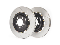 Brake Disc / Rotor Slotted 2-pc FRONT. Porsche 992 GT3 / 992 GT3 RS excl. PCCB - A1-306, 9GT615301B, 9GT615301G, 9GT615301L, 9GT615302B, 9GT615302G - A1-306
