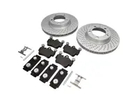 Pack Plaquettes de frein et Disques de frein AVANT Porsche 997 C4 Textar - 99635140501, 99635140601, 99761267701, 99635108802, 95535296000, 99735193907