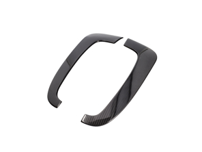 Entourage de la sortie d'air de l'aile avant en fibre de carbone. Porsche 971.1 Panamera