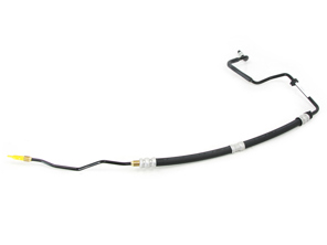 Conduite de pression de direction assistée, arrière. Porsche 987C.1 Caïman 05-08 - 98734744305, 98734744304