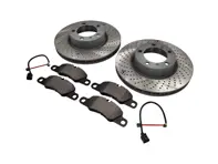 VORDERE Bremsbeläge und Bremsscheibenpaket Porsche 991 3.4L - 99735140101, 99735140201, 98135193904