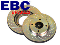EBC Turbo Groove Brake Discs Front. Porsche 928 / 944 / 968  GD995 - 95135104102, 95135104103, 95135204101 - GD995