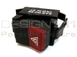 Notlichtschalter. Porsche 924 / 924S / 944 - 477953235A, 47795323500