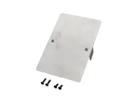 Abdeckplatte Mittelkonsole. Porsche 911 SC - SCConsolePlate_RAW, SCConsolePlate_Black