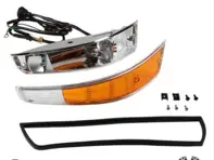 Front indicator housing, Aluminium casting Inc Lens, loom & gasket. Porsche 911 68-73 - 91163140130, 90163140103, 90163140203, 91163140230 - 1695402270, 1695402280
