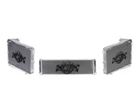 Kit de radiador de aluminio para líquido refrigerante de agua. Porsche 991.2 Carrera / Carrera S / 4S / 718 Boxster y Caimán - 9P1121251, 9P1121252, 991110613702