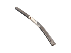 Section de canal de joint de porte sur le montant A. Porsche 356 - 64450102305, 64450102306, 64450102307, 64450102405, 64450102406, 64450102407 - PRS148A, PRS148