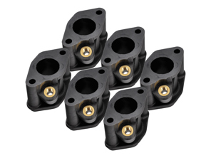 Ansaugkrümmerflansche, 6er-Set. Porsche 930 Turbo / 964 Turbo - 93011014103