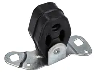 Mittlere Auspuffhalterung mit Gummi. Porsche 955/957 Cayenne - 113-989, 95511122730, 7L0253144C, 7L6253144C