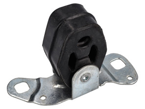 Mittlere Auspuffhalterung mit Gummi. Porsche 955/957 Cayenne - 113-989, 95511122730, 7L0253144C, 7L6253144C