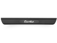 Door sill, in black for Porsche 996 Turbo / Turbo S - 99655130302A03