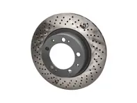 Brake disc rotor, Front. Porsche 964 RS / TURBO 3.3L / TURBO-LOOK (OE No 96535104400 and 96535104300) - 96535104300, 96535104400, 205835C, 205836C