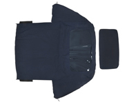 Copertura capote, Blu-Nero. Porsche 993 Cabrio - PCG561900007JW