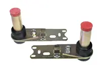 Ensemble de plaques de ressort arrière réglables. Porsche 944 / 924 1982-85 - 477511201/PR, 477511202, 477511201 - PR08030P