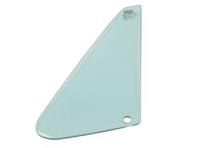 Front 1/4 window glass, Green Tint. Porsche 911/912 65-73 TARGA - 90154250245, 90154250145