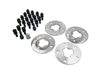 Kit entretoises de roue 5 mm avec boulons de roue noirs. Porsche 958 Cayenne - 95804450000