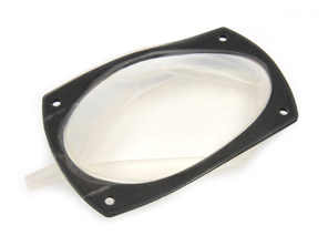 Capuchon de protection contre l'eau pour haut-parleur de porte avant. Porsche924/944/968 - 94464501501, 94464501500