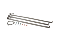 Mounting kit for rear exhaust. Porsche 911 75-89 - 1621702010, 92.201KITSSI - 1621702010