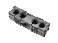 Support de conduite de carburant/isolateur en caoutchouc pour dessous de caisse. Porsche 928 1983-1995 - 92835655101