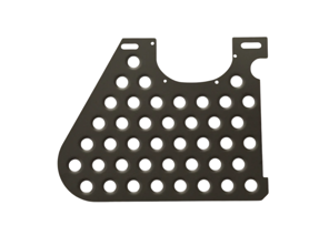 Plancher en aluminium côté passager RHD Coupé. Porsche 911 coupé 1969 à 1989 - 90155106242, 90155106123 - SL-FB-22-B - RHD w AC