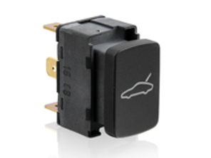 Interruptor de punta para desbloqueo del maletero, Matt Black. Porsche 996 >>2002 Targa - 99661310710A05