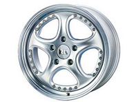 19' AL CUP 3part Split Rim Alloy wheels for Porsche Cars