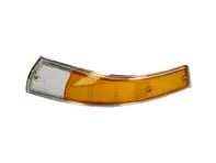 Richtingaanwijzerlens voor met chromen rand. Porsche 911 / 912 1965-73 - 91163192103, 90163190303, 91163192203, 90163190403 - URO-009648, URO-009649