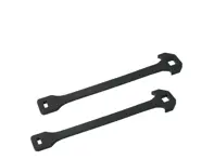 Kit de correas para carcasa de filtro de aire. Porsche 928 turbo / 928 - 92811036301, 92811036300, 93111020500