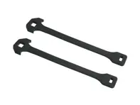 Riemensatz für Luftfiltergehäuse. Porsche 928 turbo / 928 - 92811036301, 92811036300, 93111020500