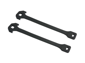 Riemensatz für Luftfiltergehäuse. Porsche 928 turbo / 928 - 92811036301, 92811036300, 93111020500